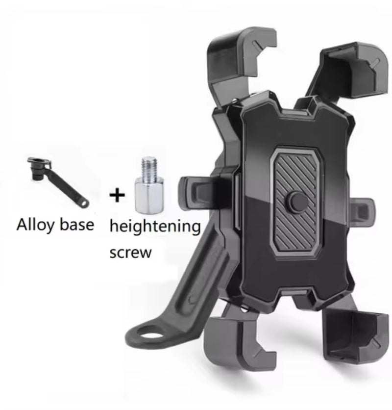 Waterproof Mobile Phone Holder for Motorcycle Bike Magnetic Cycling Phone Bag GPS 360° Swivel Adjustable Stand Phone Accessories