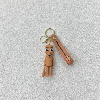 Tralalero Tralalas Keychain Italian Brainrot Tungtung Sahur Car Key Ring Figures Cappuccino Toy Keychains Bag Pendant Decor Gift