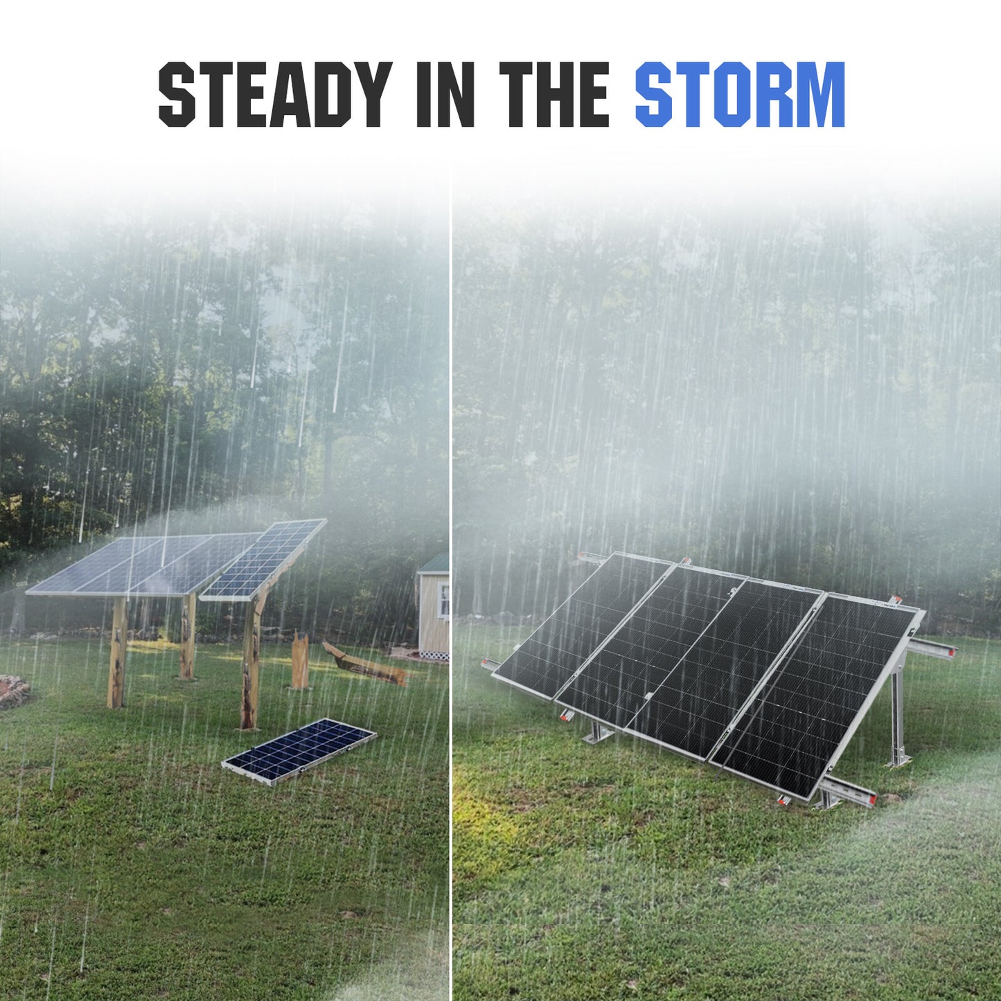 Kit De Panel Solar Y Soporte De Seguimiento ECO-WORTHY 200W 400W 800W 1000W Vatios