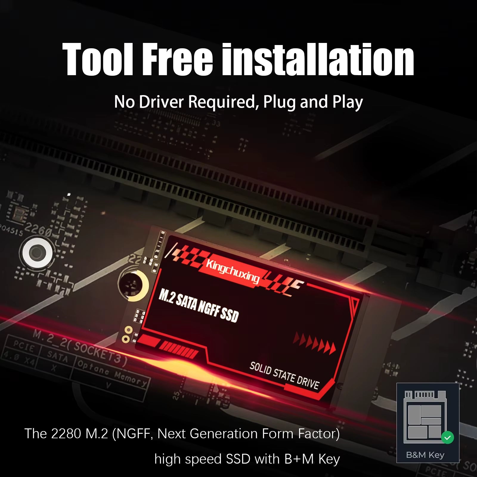 Ngff M2 Ssd 2TB 256Gb 2260 Ssd M2 512 128Gb 2280 M2 Sata Internal Solid State Drives SSD44518
