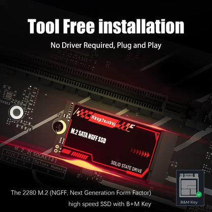 Ngff M2 Ssd 2TB 256Gb 2260 Ssd M2 512 128Gb 2280 M2 Sata Internal Solid State Drives SSD44518