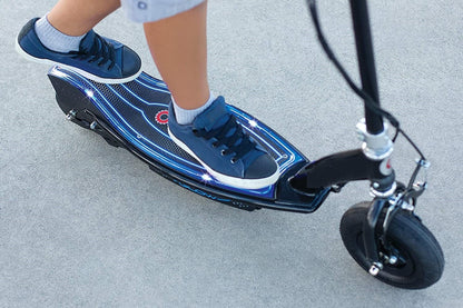 Scooter Patineta Electrica Transporte Ecologico Con Luces LED Velocidad De 10Mph