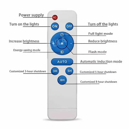 60/500W LED Solar Ceiling Light Pendant Light Outdoor Indoor Solar-Power Lamp with Line Corridor Light for Garden Decoration Hot