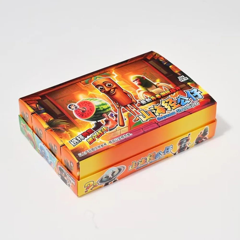 A 24PCS Italian Brainrot Blind Box Toy Tungtungtung Sahur Tralarero Tralala Bombardinocrocodilo Figures Key Chain Birthday Gift