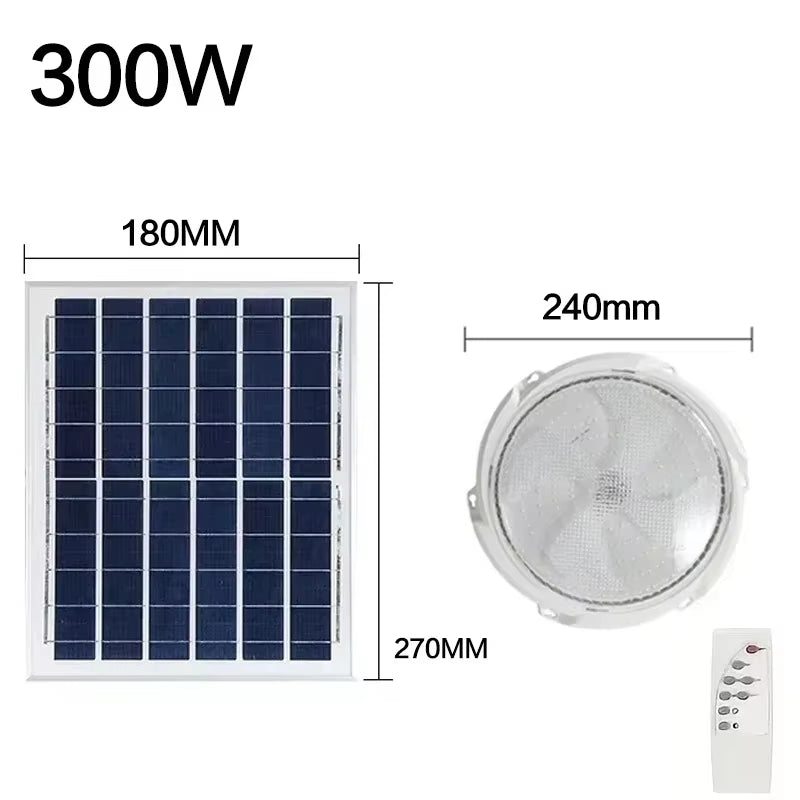 60/500W LED Solar Ceiling Light Pendant Light Outdoor Indoor Solar-Power Lamp with Line Corridor Light for Garden Decoration Hot