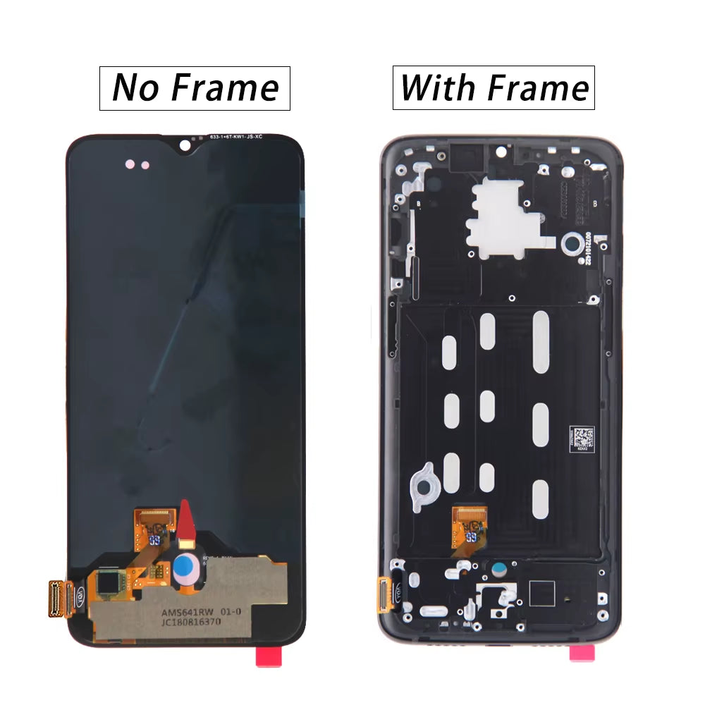 Super AMOLED Display for Oneplus 5 5T 6 6T 7 7T 8 8T 7Pro 8Pro 9 9R 9Pro 10Pro LCD Display Touch Screen LCD Panel Replacement