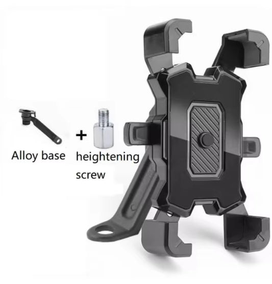 Waterproof Mobile Phone Holder for Motorcycle Bike Magnetic Cycling Phone Bag GPS 360° Swivel Adjustable Stand Phone Accessories