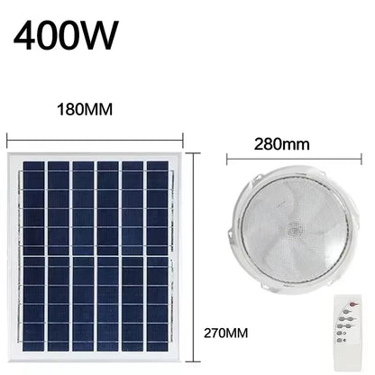 60/500W LED Solar Ceiling Light Pendant Light Outdoor Indoor Solar-Power Lamp with Line Corridor Light for Garden Decoration Hot