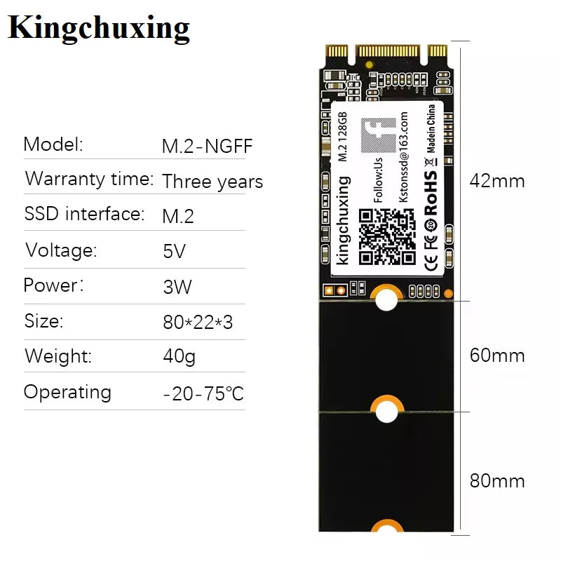 Ngff M2 Ssd 2TB 256Gb 2260 Ssd M2 512 128Gb 2280 M2 Sata Internal Solid State Drives SSD44518