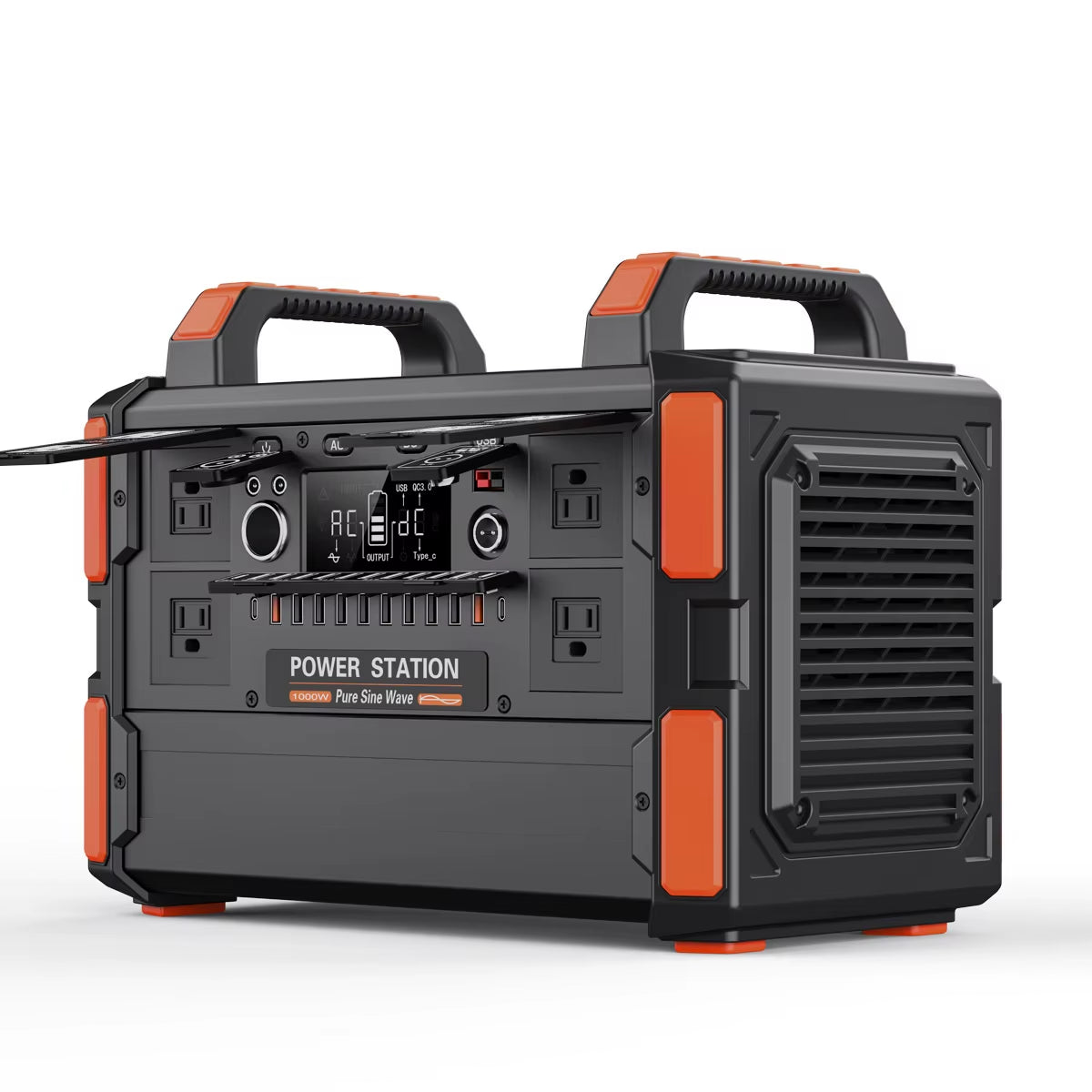 1200W Live Camping Solar Portable Power 110-230V Portable Power Statio