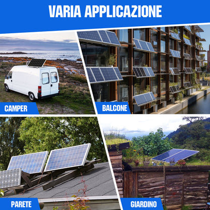 Kit De Panel Solar Y Soporte De Seguimiento ECO-WORTHY 200W 400W 800W 1000W Vatios