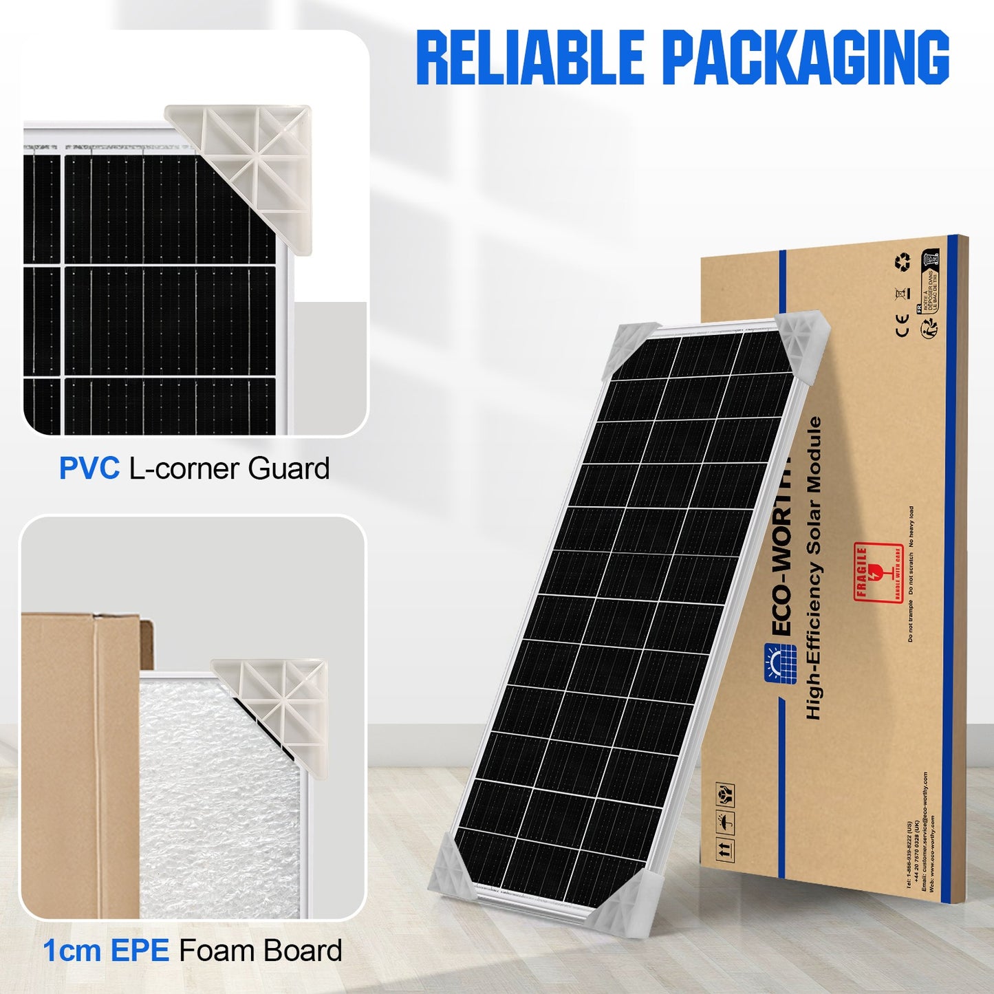 Kit De Panel Solar Y Soporte De Seguimiento ECO-WORTHY 200W 400W 800W 1000W Vatios