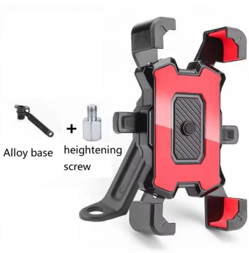 Waterproof Mobile Phone Holder for Motorcycle Bike Magnetic Cycling Phone Bag GPS 360° Swivel Adjustable Stand Phone Accessories